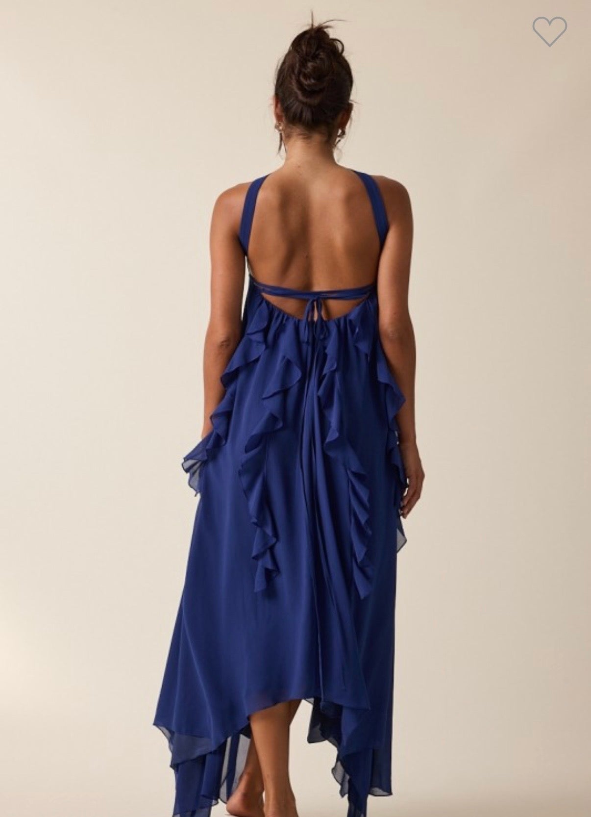 Holiday Neckline Maxi Dress