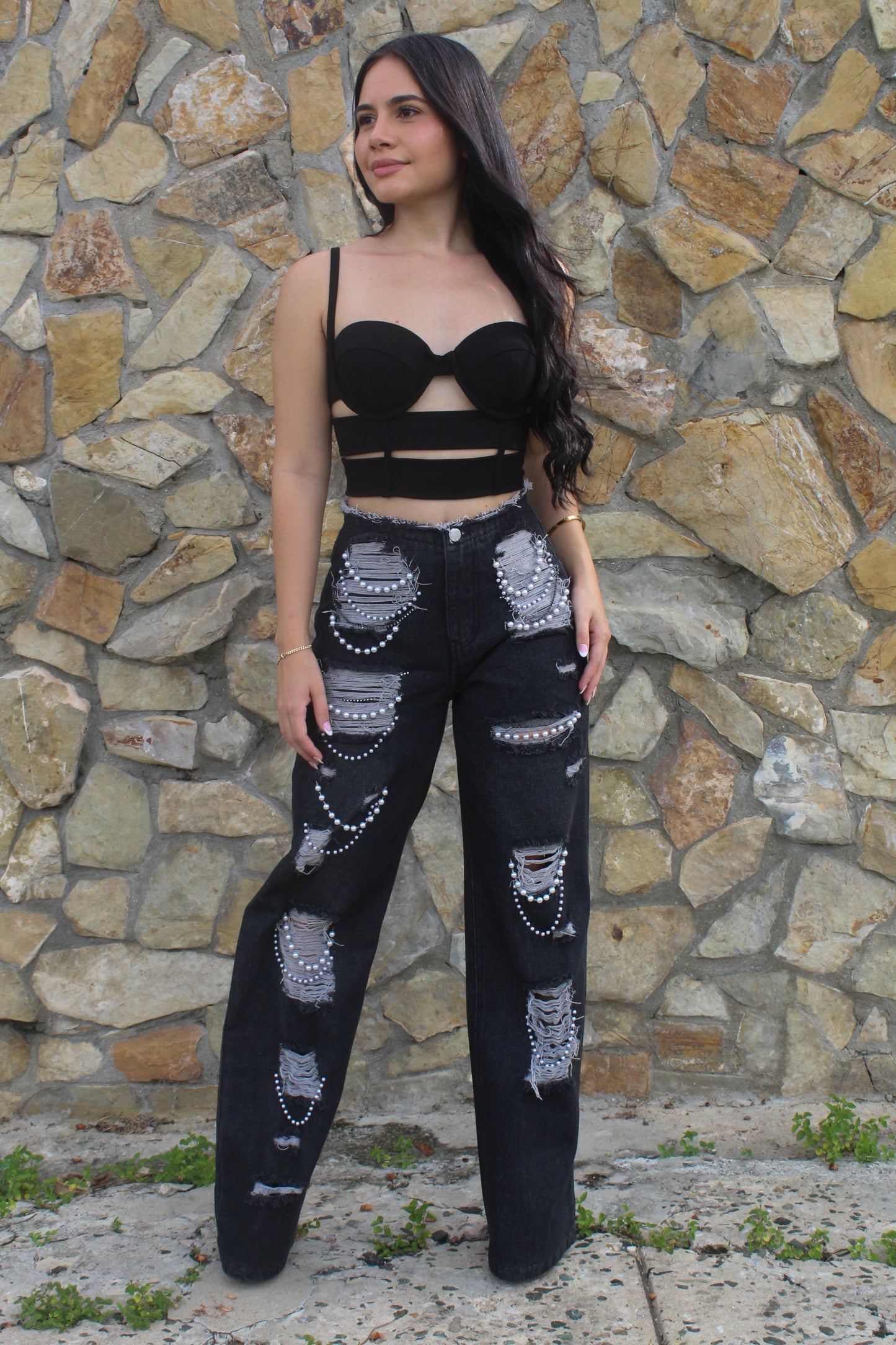 Endless Talks Jean - Black