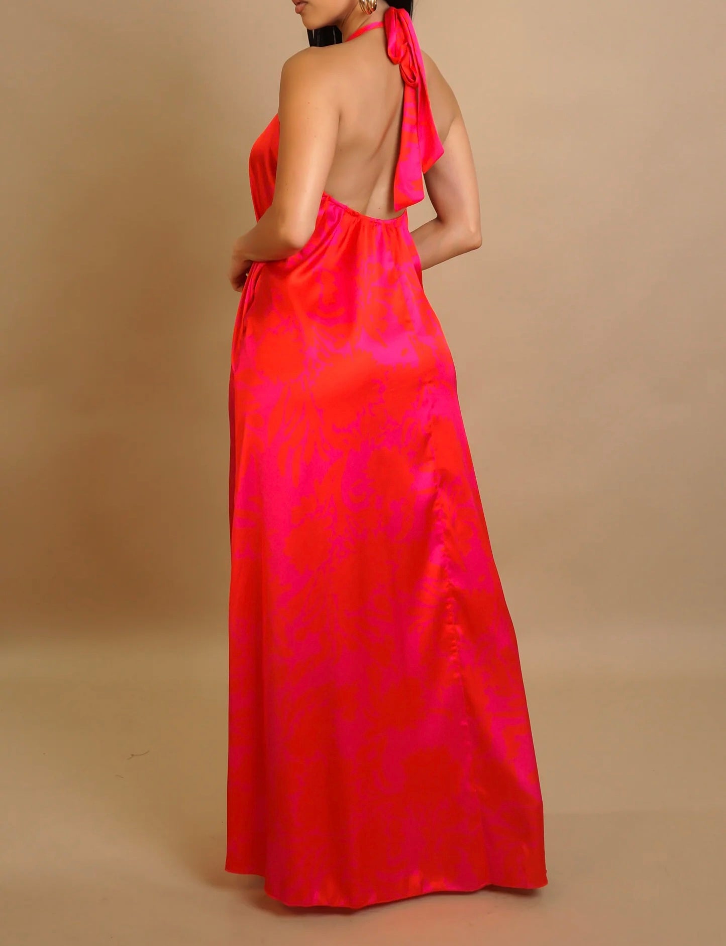 On Vacation Maxi Dress - Red