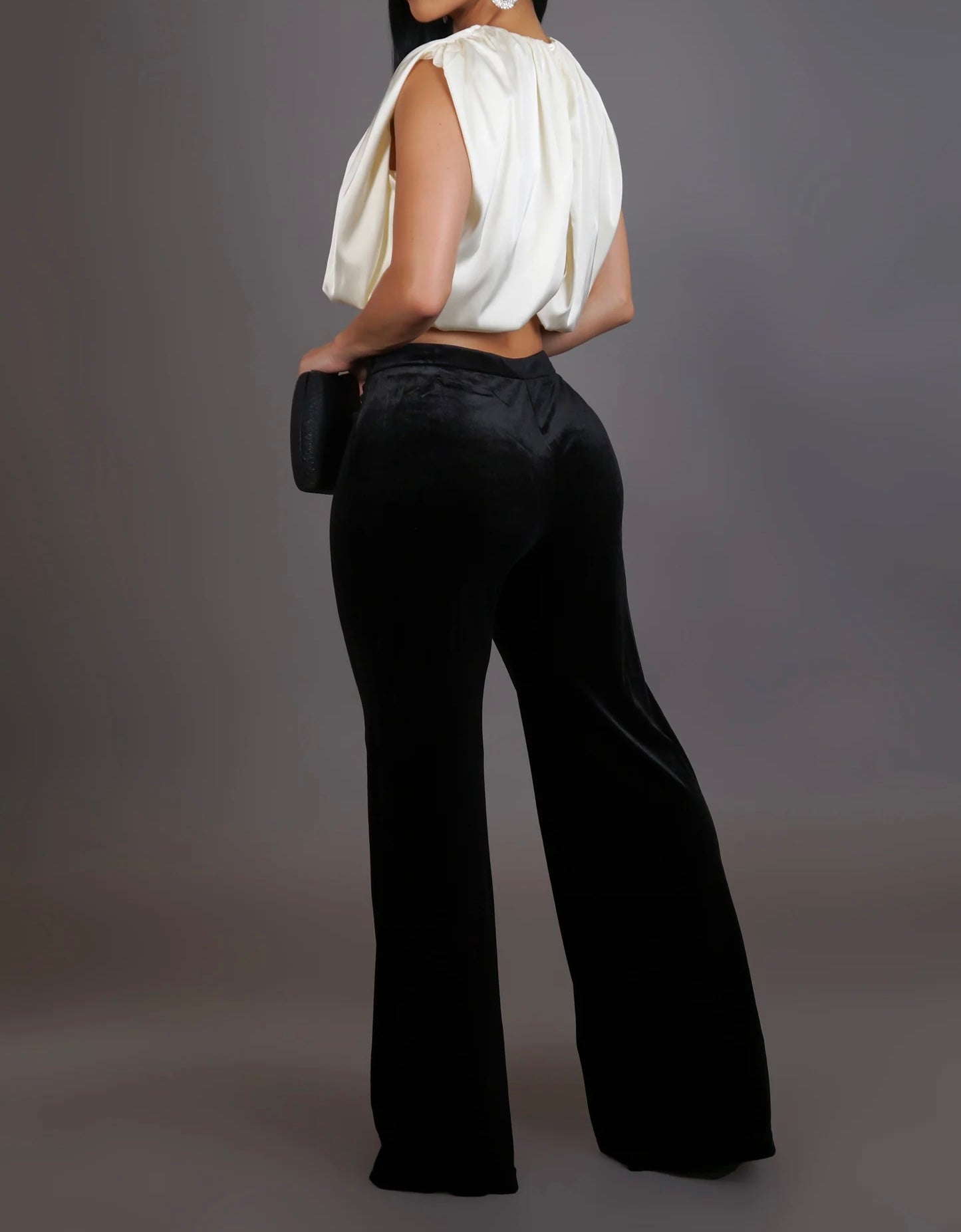 Hold Me Pant Set - Ivory