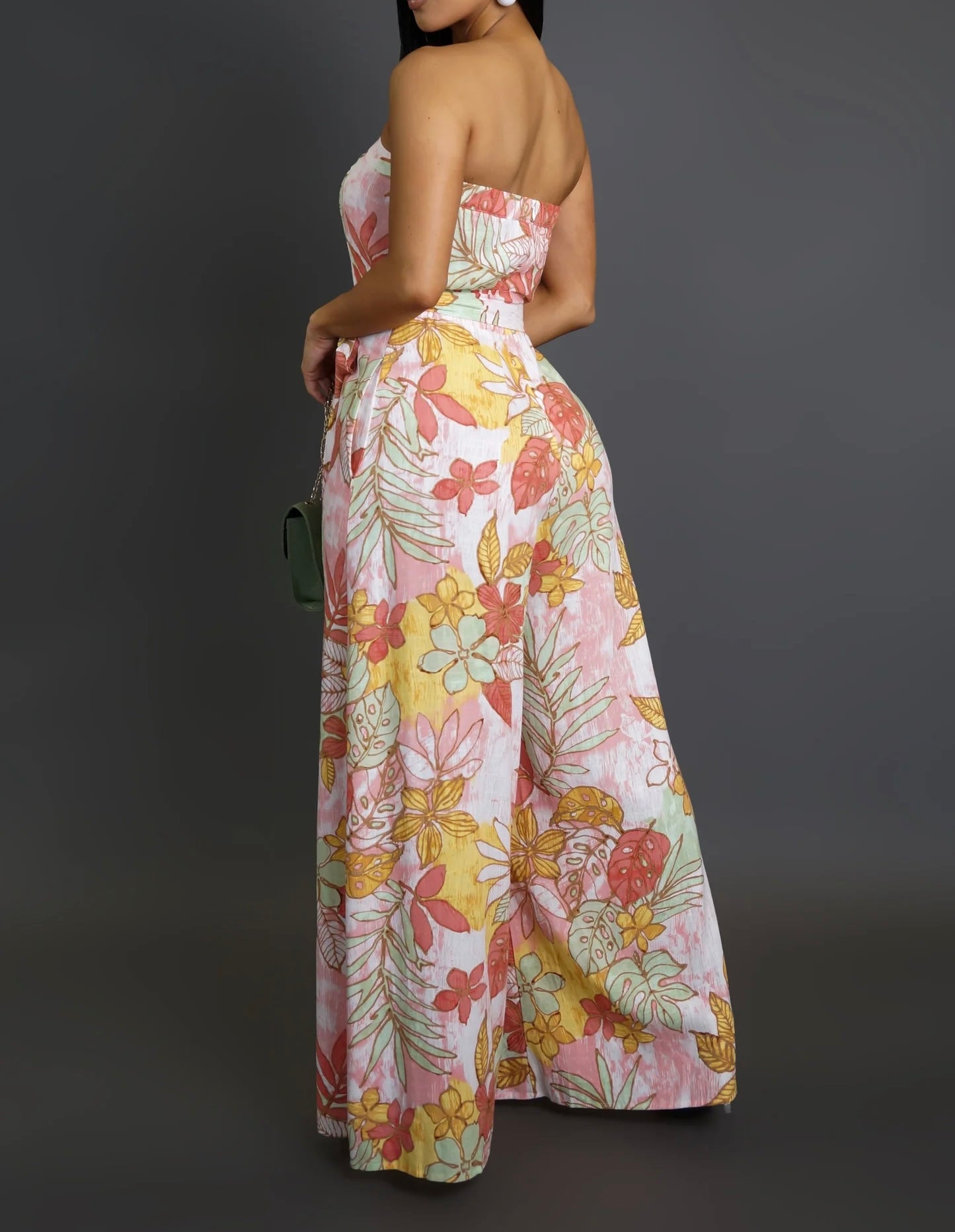 Power Play Jumpsuit - Pink