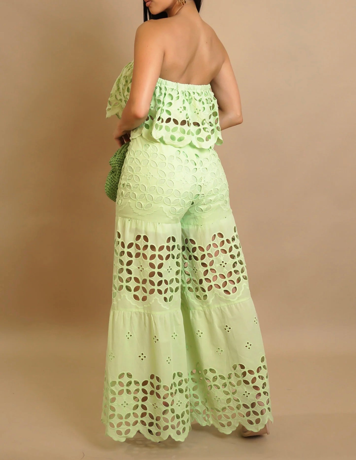 Know My Worth Pant Set - Green