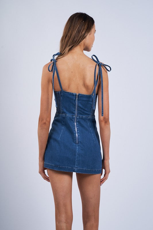 Denim Mini Dress