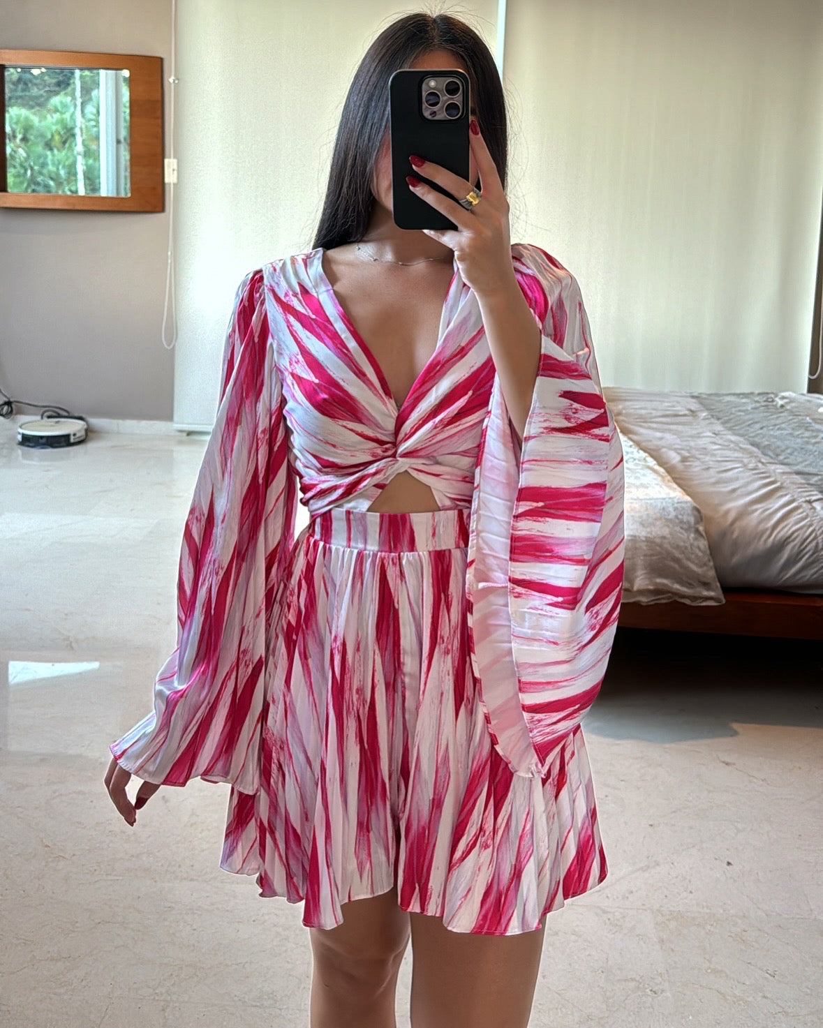Printed Romper