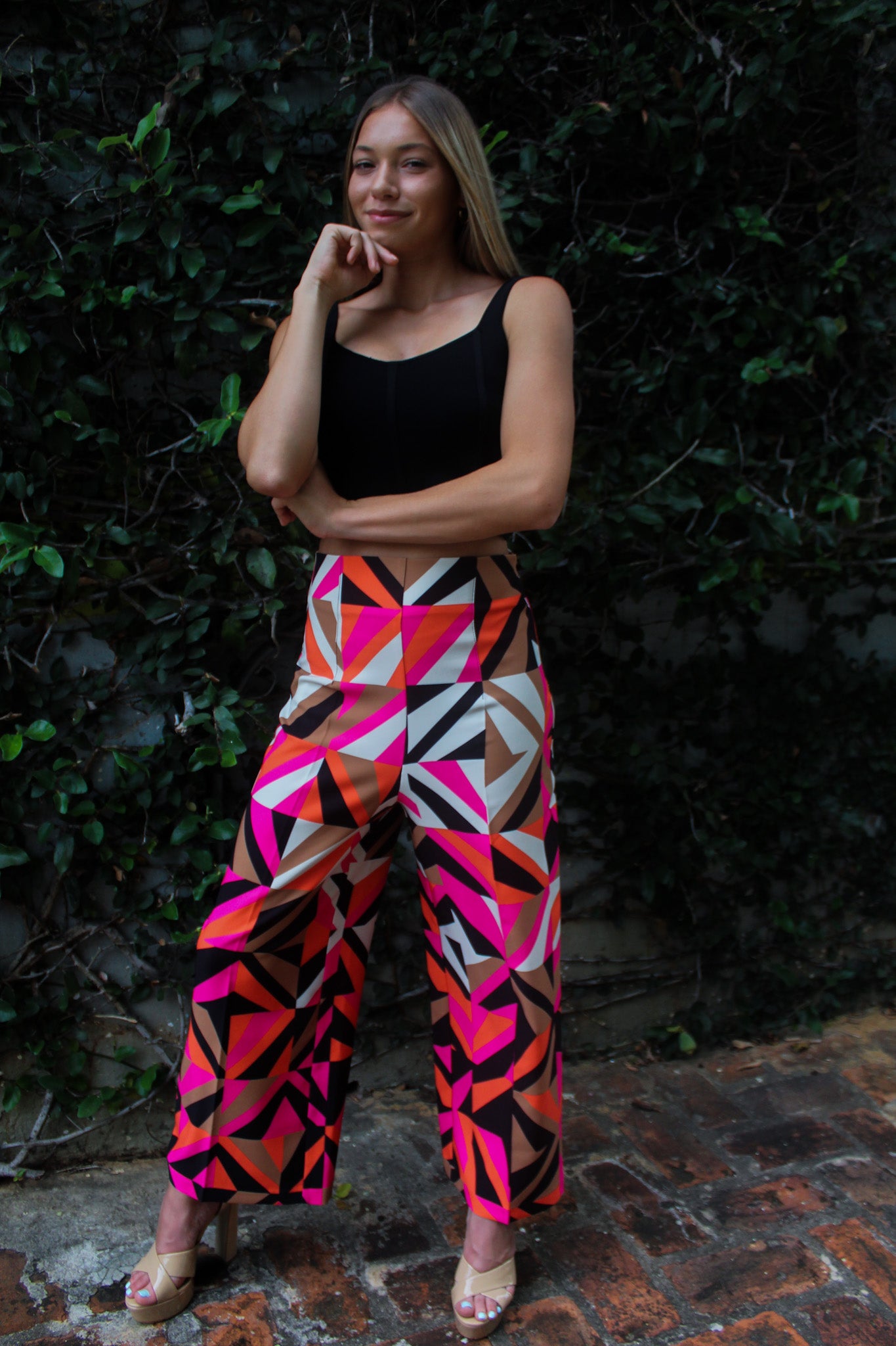 Printed Trousers