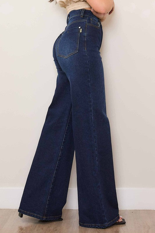 Vibrant Wide Leg - Dark Stone