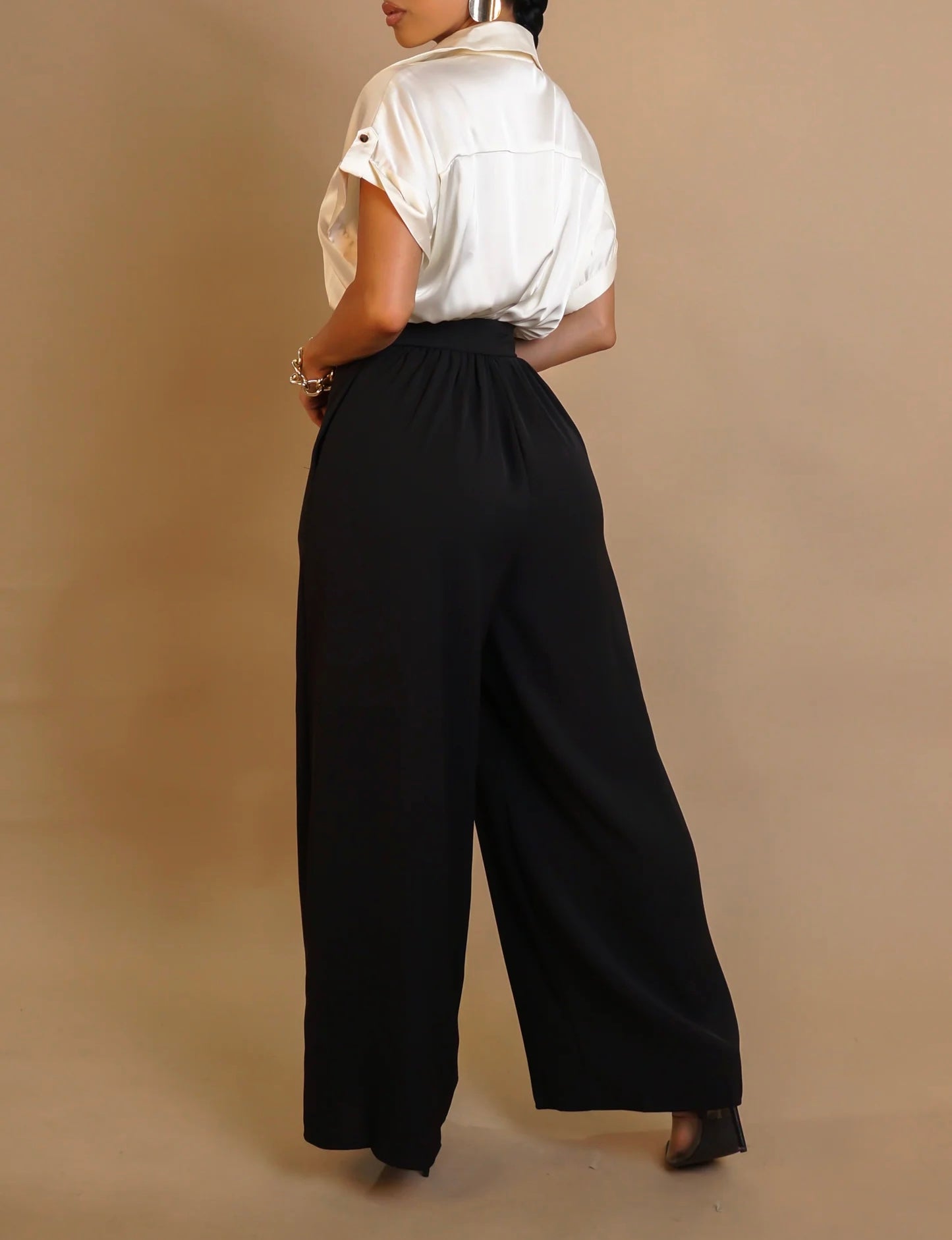 Executive Energy Jumpsuit - Ivory