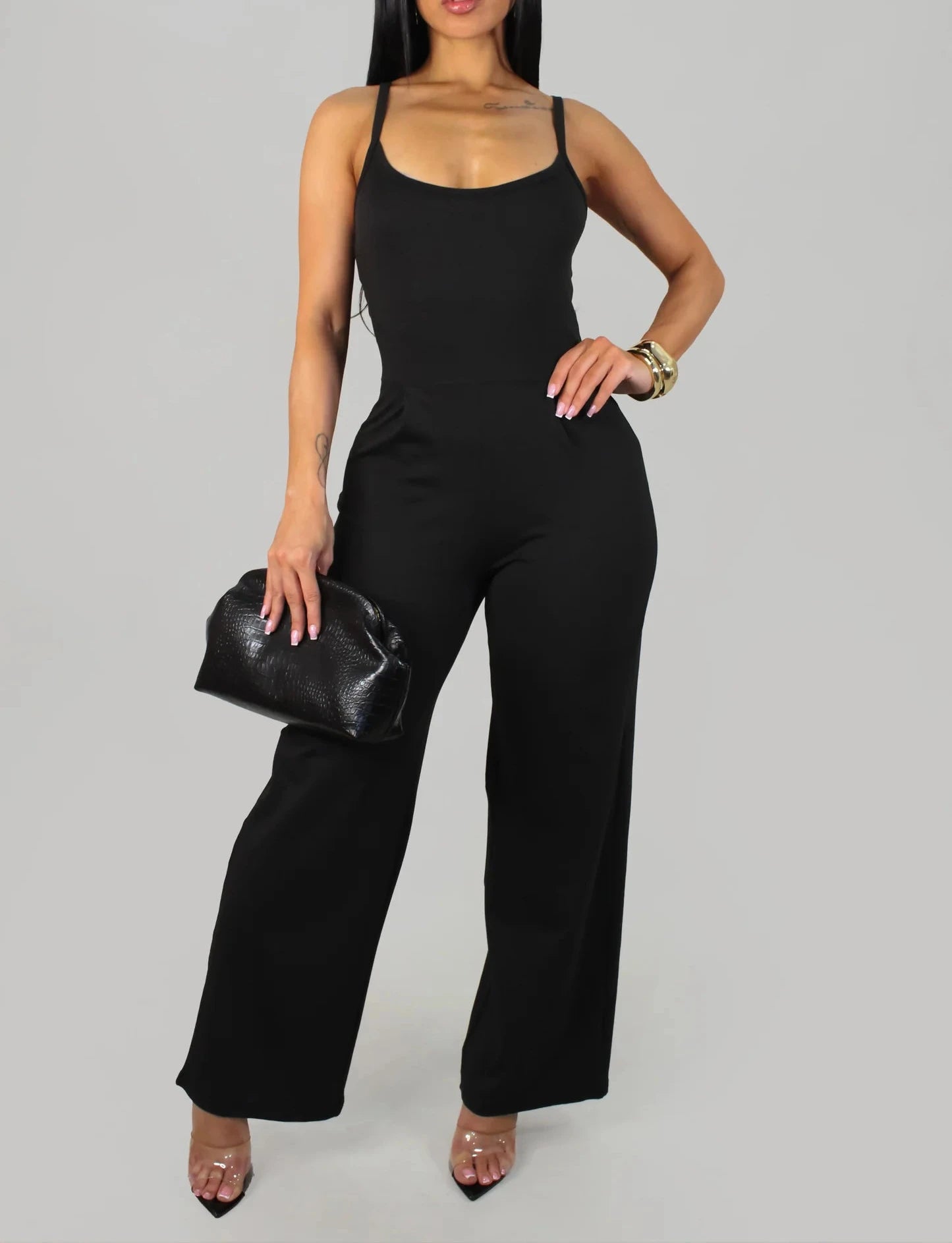 Marianne Jumpsuit - Black
