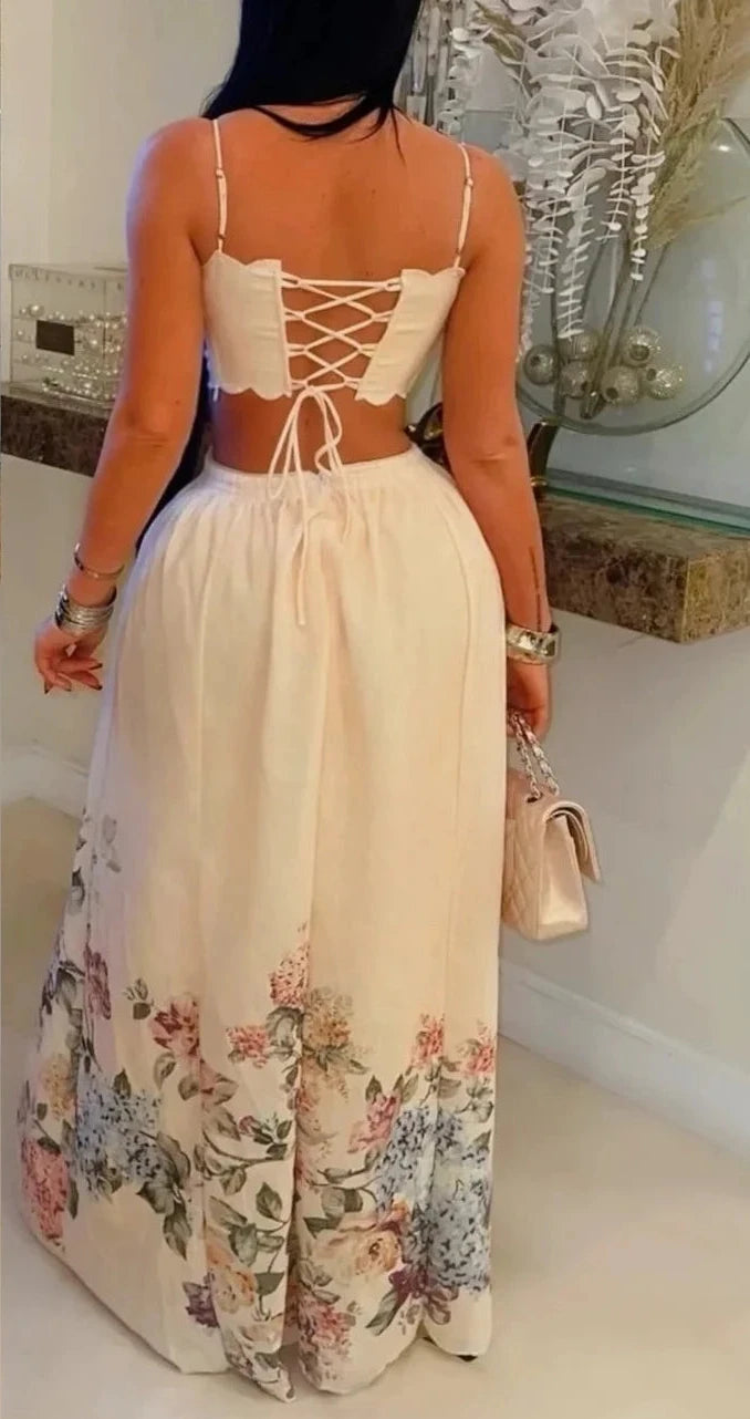 Romantic Haven Dress - Peach