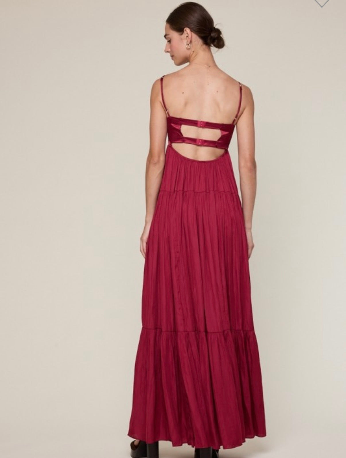 Elegant Silky Maxi Dress