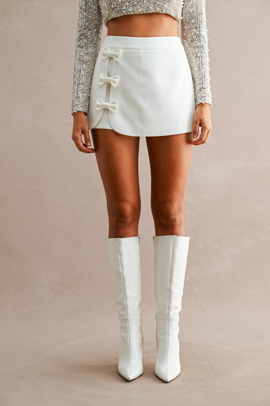 Detail Skort - Off White