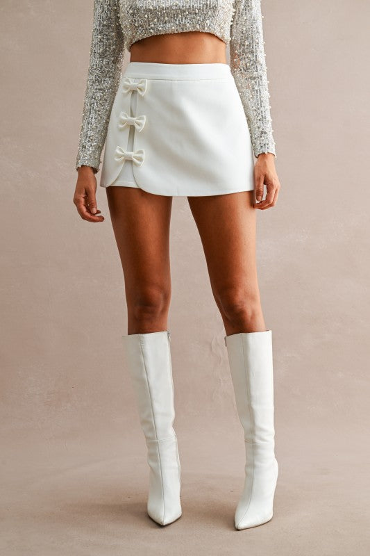 Detail Skort - Off White
