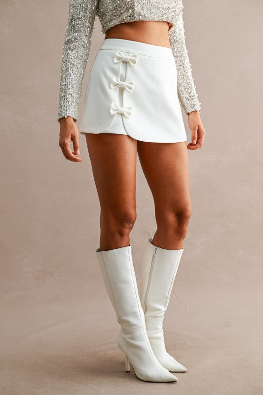 Detail Skort - Off White