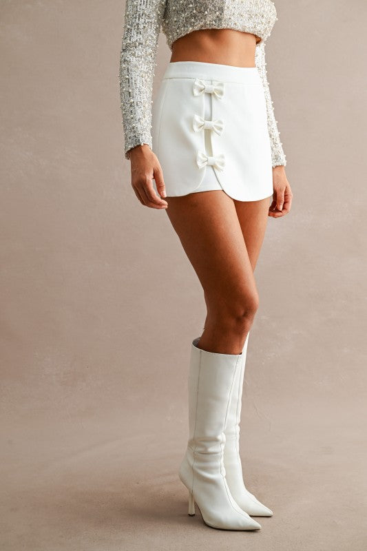 Detail Skort - Off White