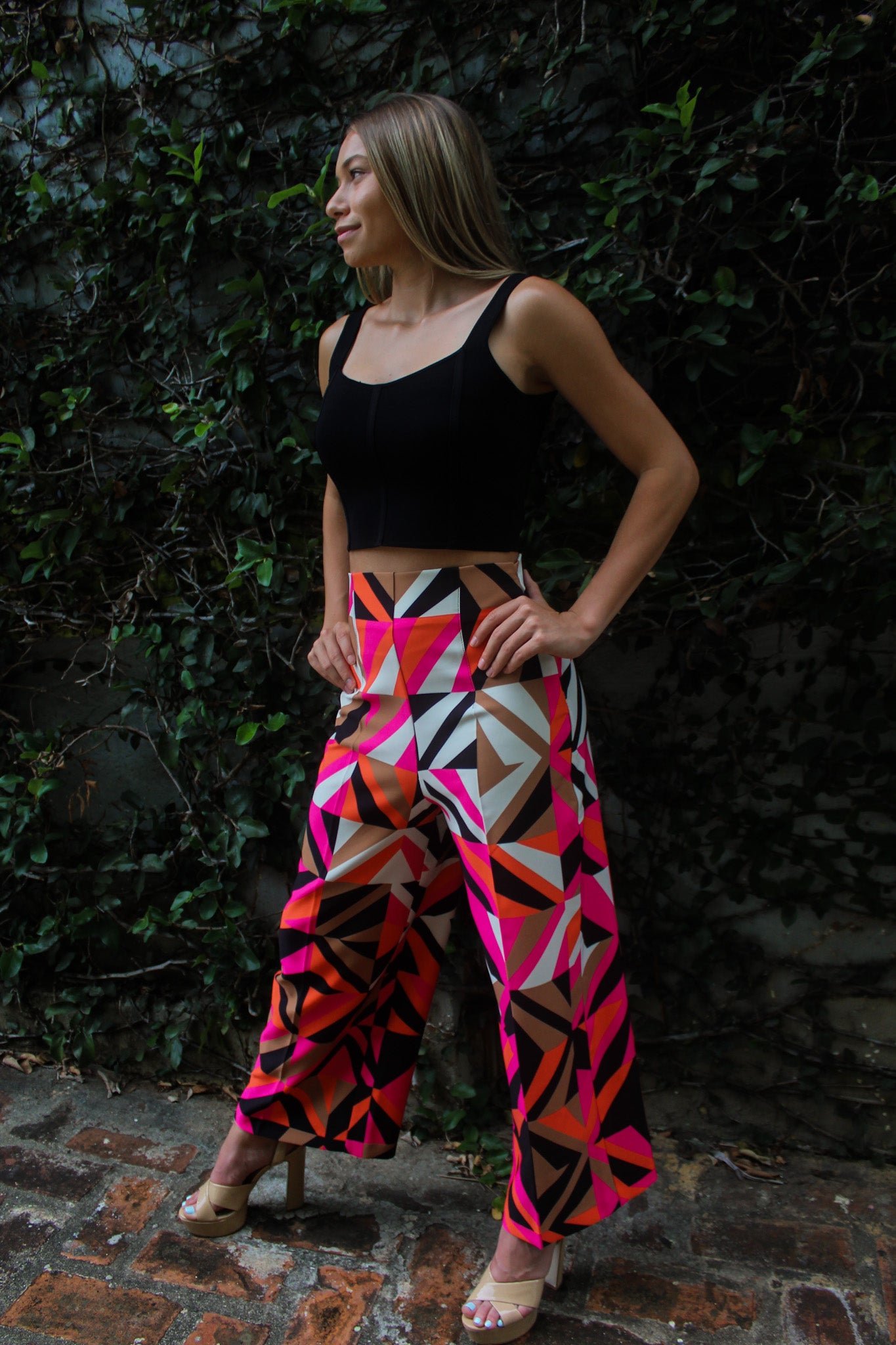 Printed Trousers